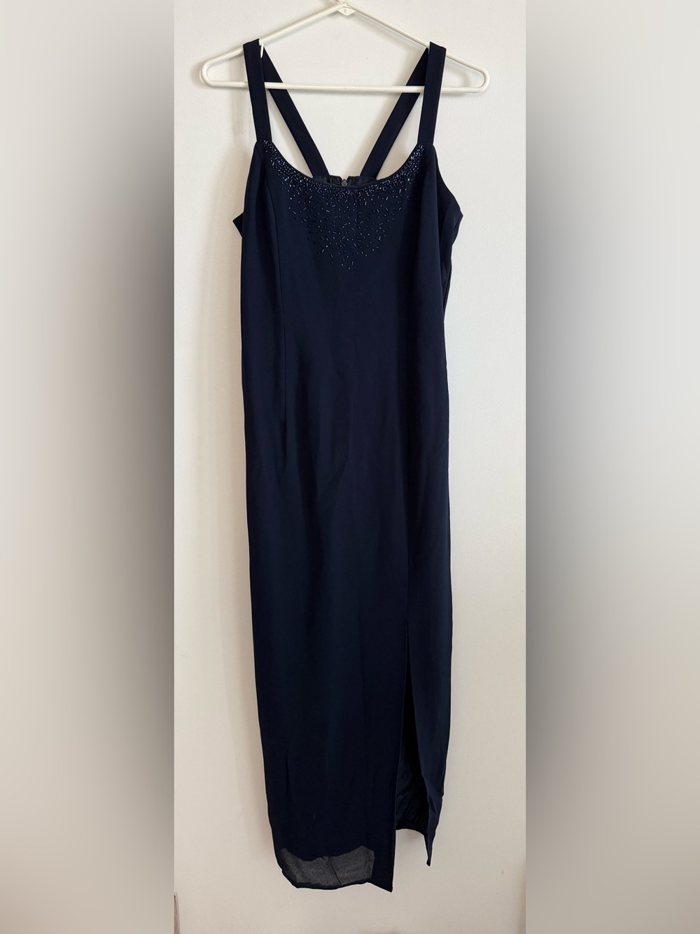 Vintage Navy Blue Dress